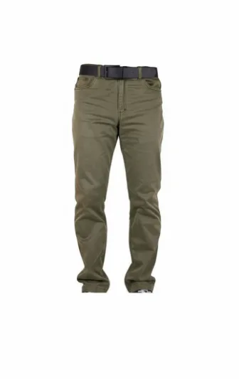 Pantalón Drill Verde Unisex Cargo Slim Fit